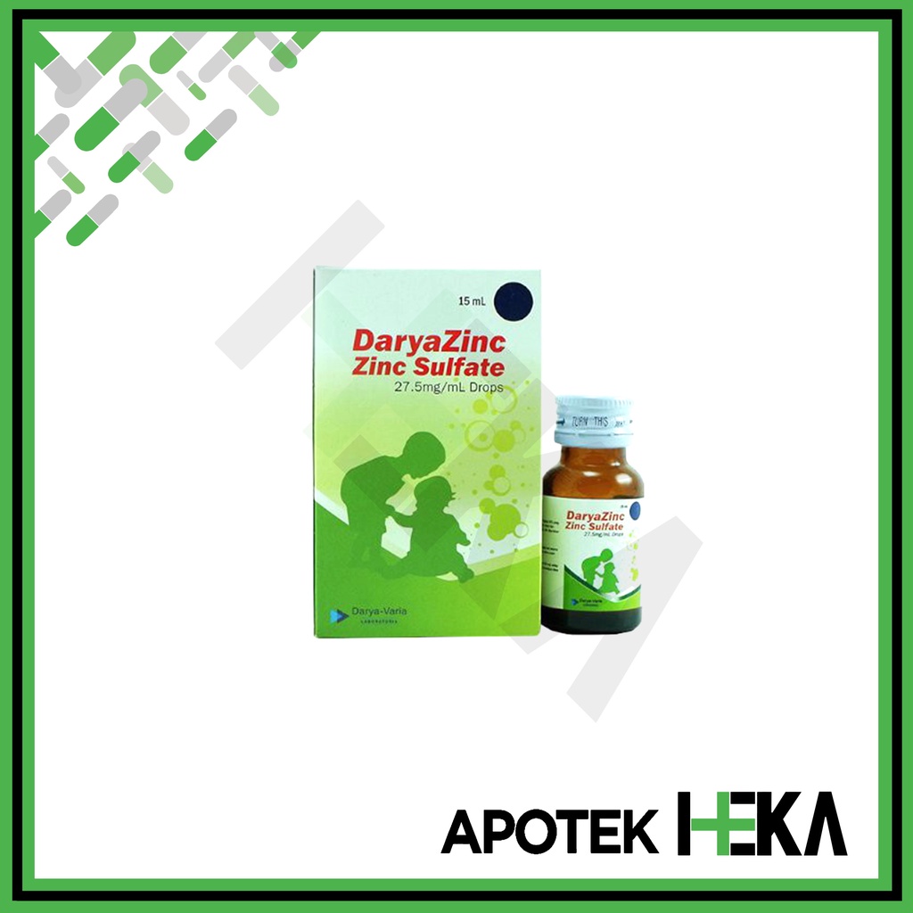 Daryazinc Drop 15 ml - Suplemen Zinc Untuk Bayi (SEMARANG)