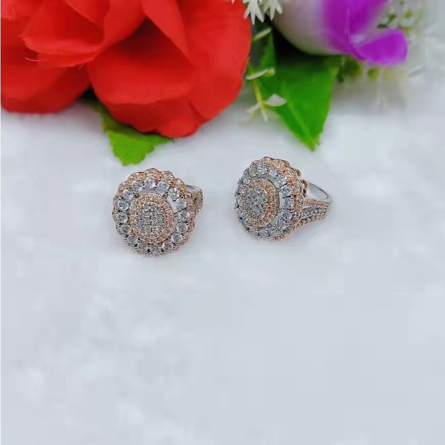 Cincin Kombinasi Permata Perhiasan Fashion B90-93