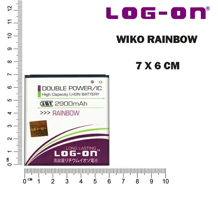 BATERAI WIKO RAINBOW - LOG ON DOUBLE POWER BATTERY BATRE