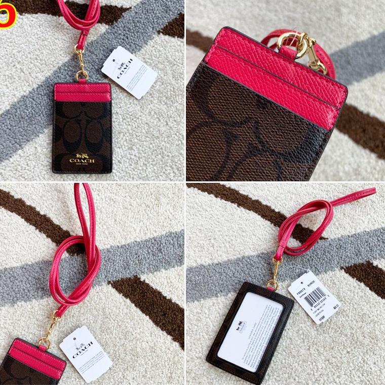 

[PRODUK 7ESPB] card holder / Coach F65573 original/ Kartu kerja /tag / lanyard/ name tag holder/ID Card holder HJH