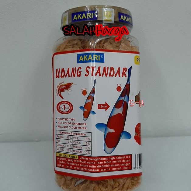 

UDANG KERING AKARI STANDAR / AKARI UDANG KERING STANDAR 130GRAM