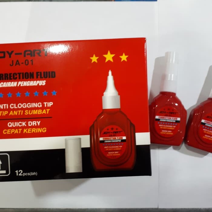

Tipex Cair Joy-Art Correction Fluid Tipx JA-01 Joyko