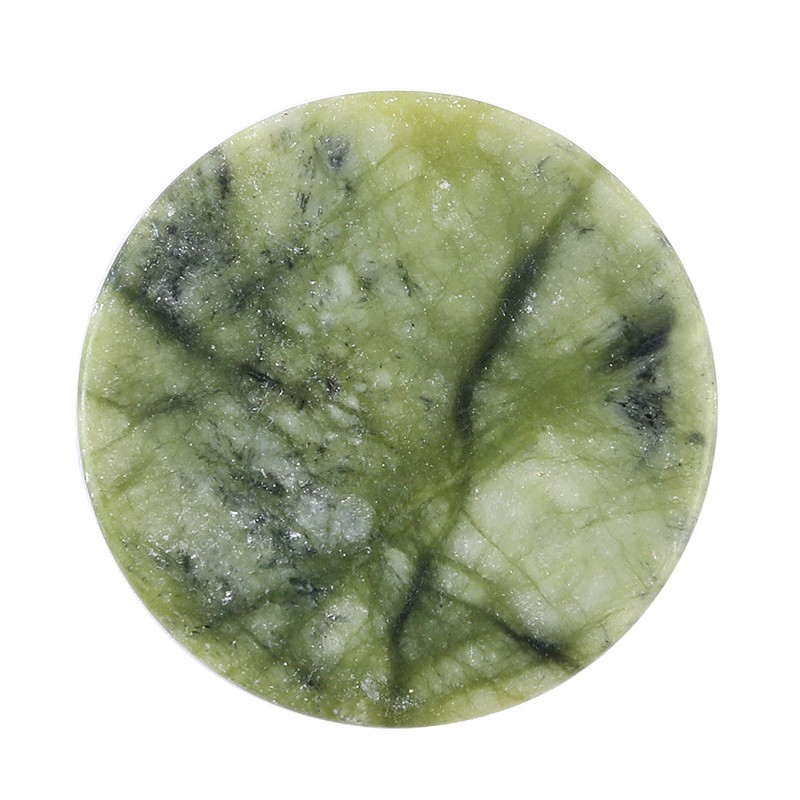 Hijau / Merah Muda Ekstensi Bulu Mata Lem Pad Holder Bahan jed