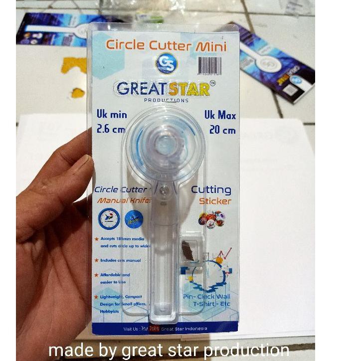 

[Ready] [strip] CIRCLE CUTTER MINI 26 MM (NEW !!! WITH PACKING) ➳➶ Promo