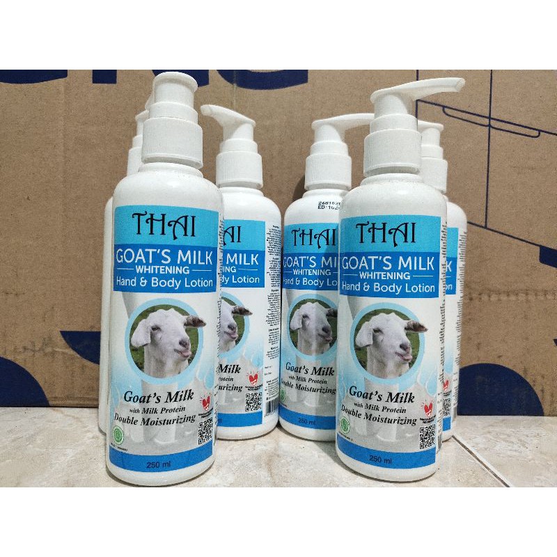 Jual THAI Goat's Milk Hand&Body Lotion (250ml) Shopee Indonesia