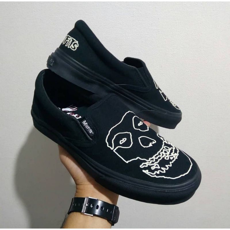 Misfits Line Glow In The Dark Slip On