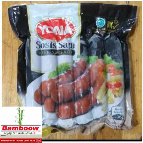 

SOSIS BAKAR SAPI ISI 6S DAN 12S / 500GRAM