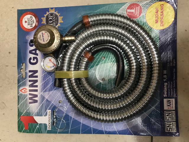 WINN GAS Paket Slang Regulator Spiral