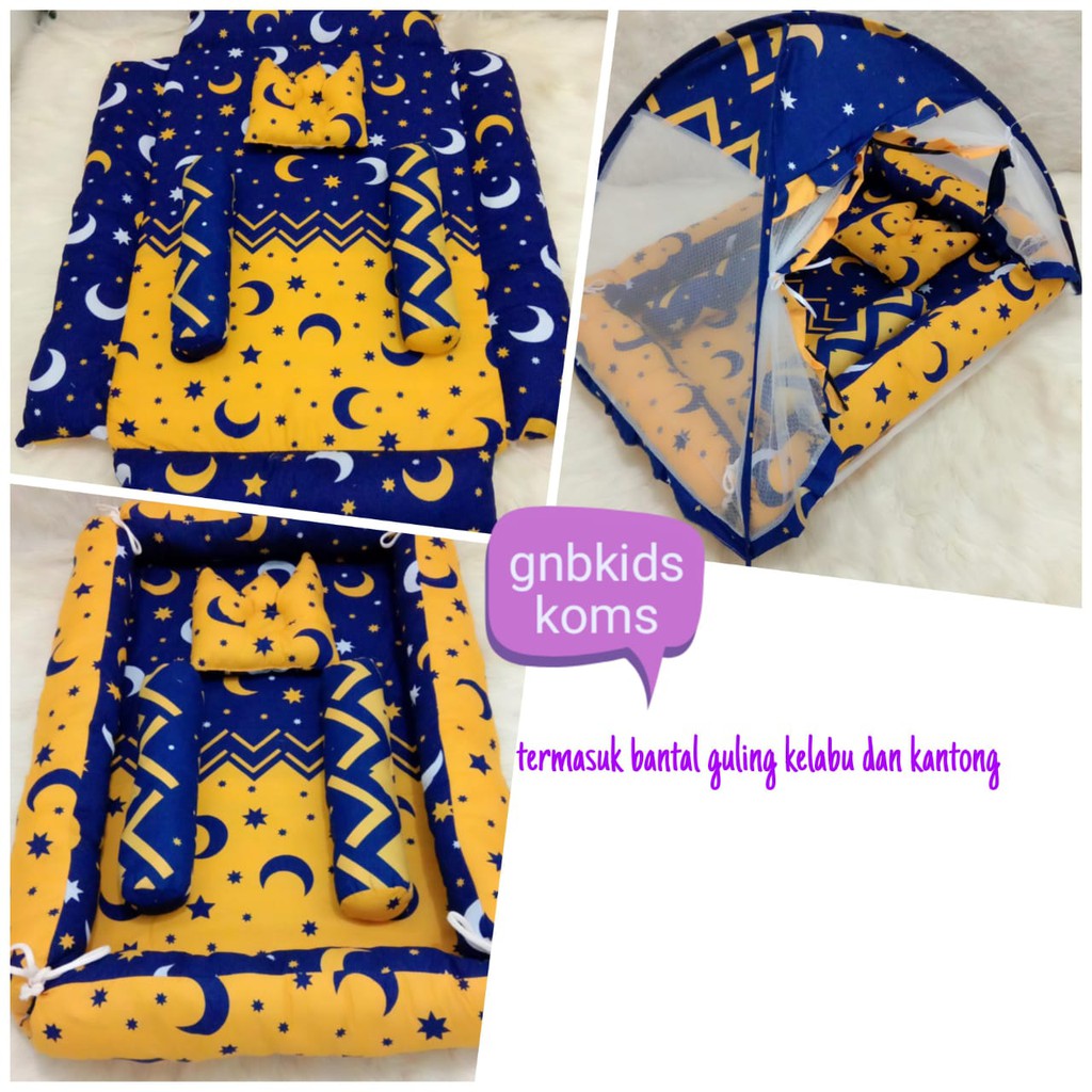 Kasur bayi kelambu bantal dan guling / KOLAM BABY BESS / kasur tenda tua