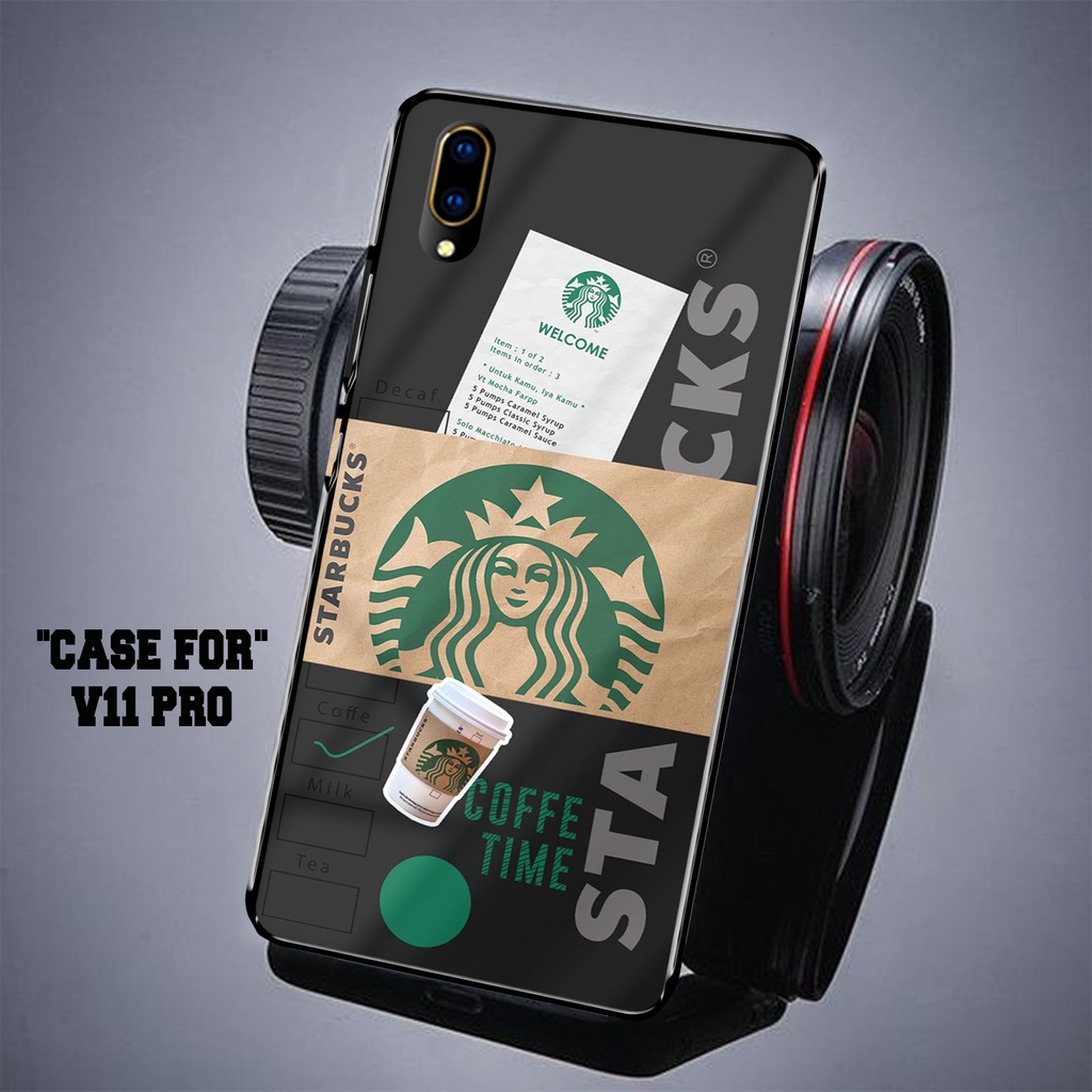 Case VIVO V11 PRO Terbaru - ROU CUSTOM [ STARBUCKS ] VIVO V11 PRO - Case Hp - Casing Hp - Softcase G