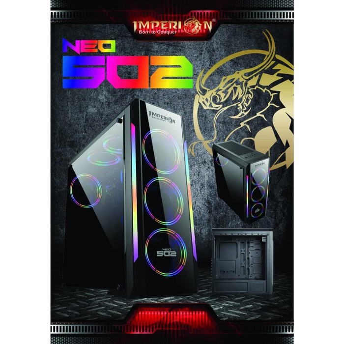 CASING PC GAMING IMPERION NEO 502 komputer Case