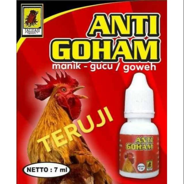 JALU AJI ANTI GOHAM - Obat manikan atau gom