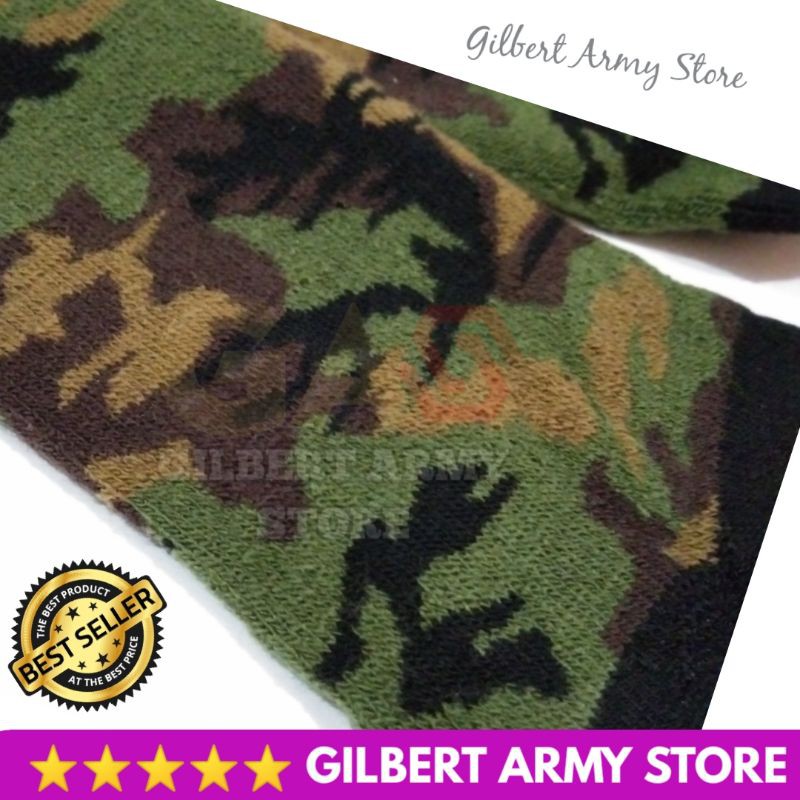 Grosir Kaos Kaki Loreng  PDL Tni Tebal Gilbert Army Store Kaos Kaki Motif Army Terbaru Murah