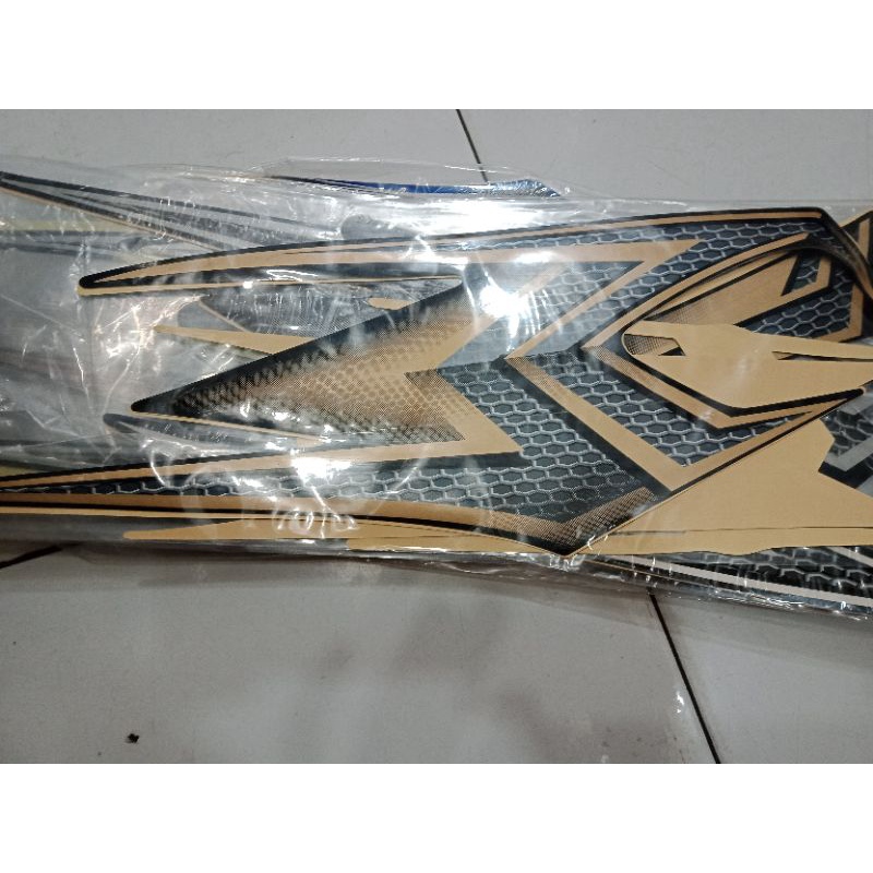 setriping RX king 2004 hitam gold