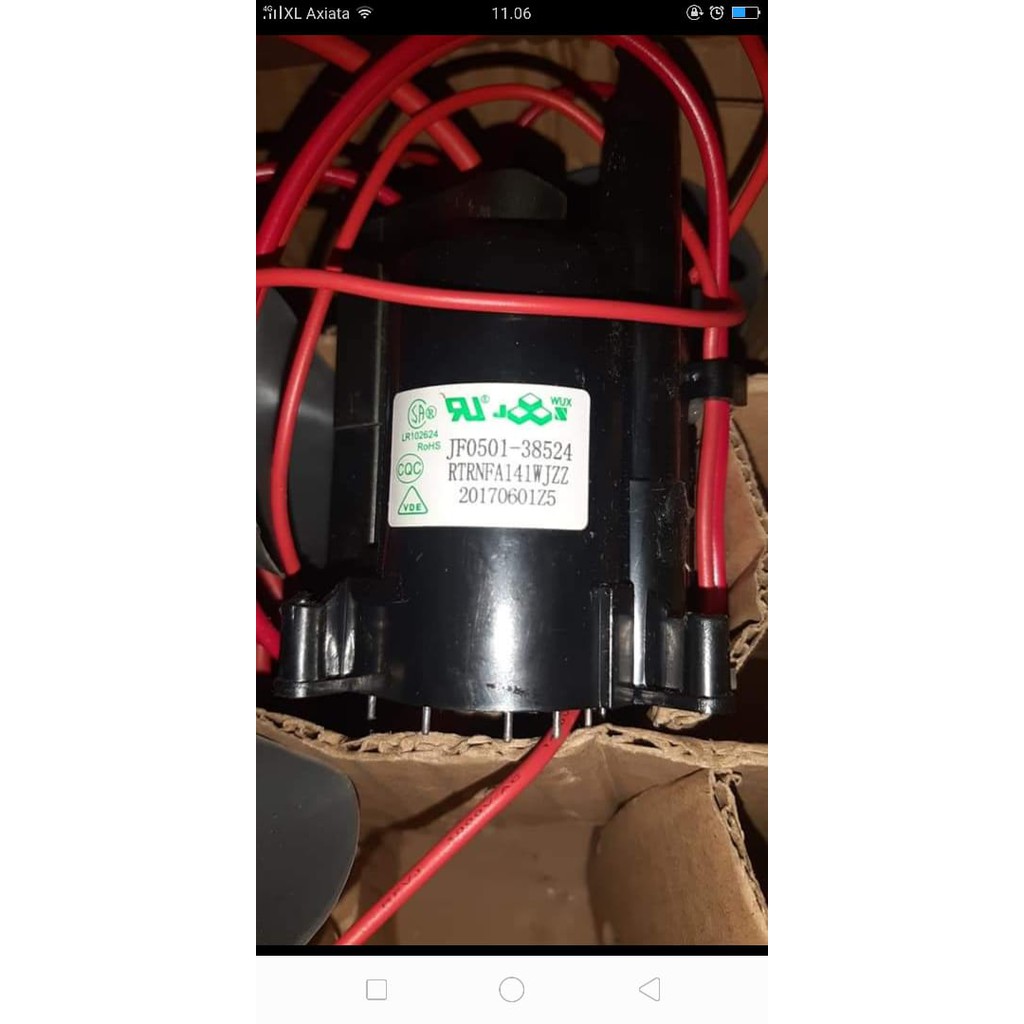 FBT Transformer Flyback TV Sharp Alexander II Slim 29 inch JF 0501 - 38524 atau FA 141 WJ Original