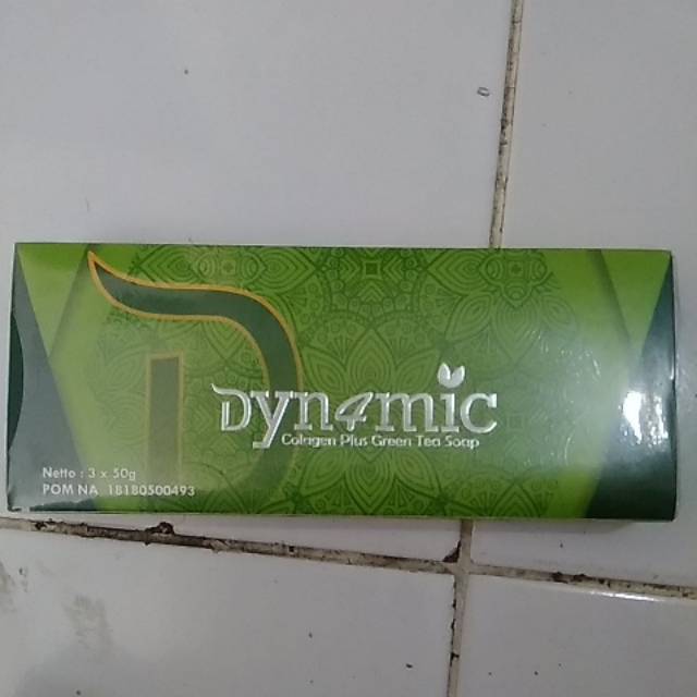 

Dynamic (Colagen Plus Green Tea Soap)
