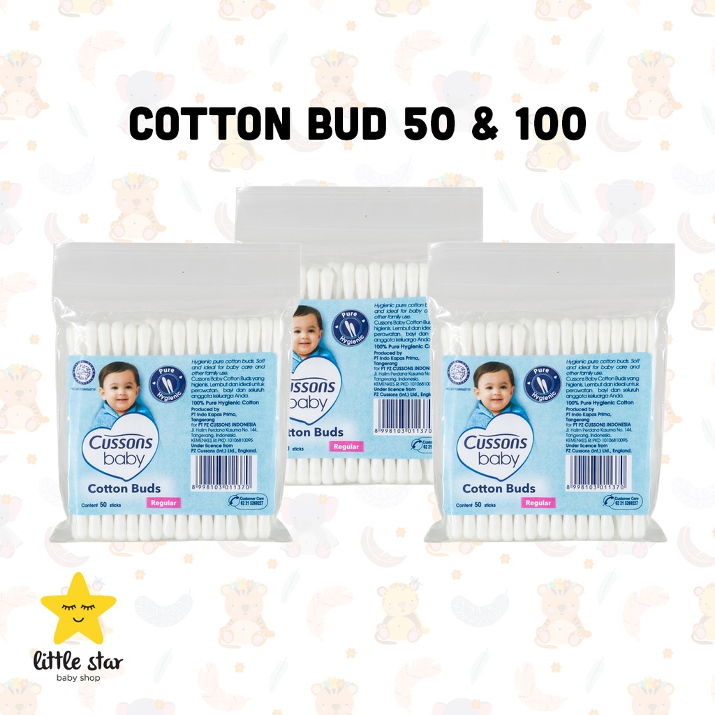 Cussons Baby Cotton Bud | Pembersih Telinga Bayi | Korek Kuping Bayi