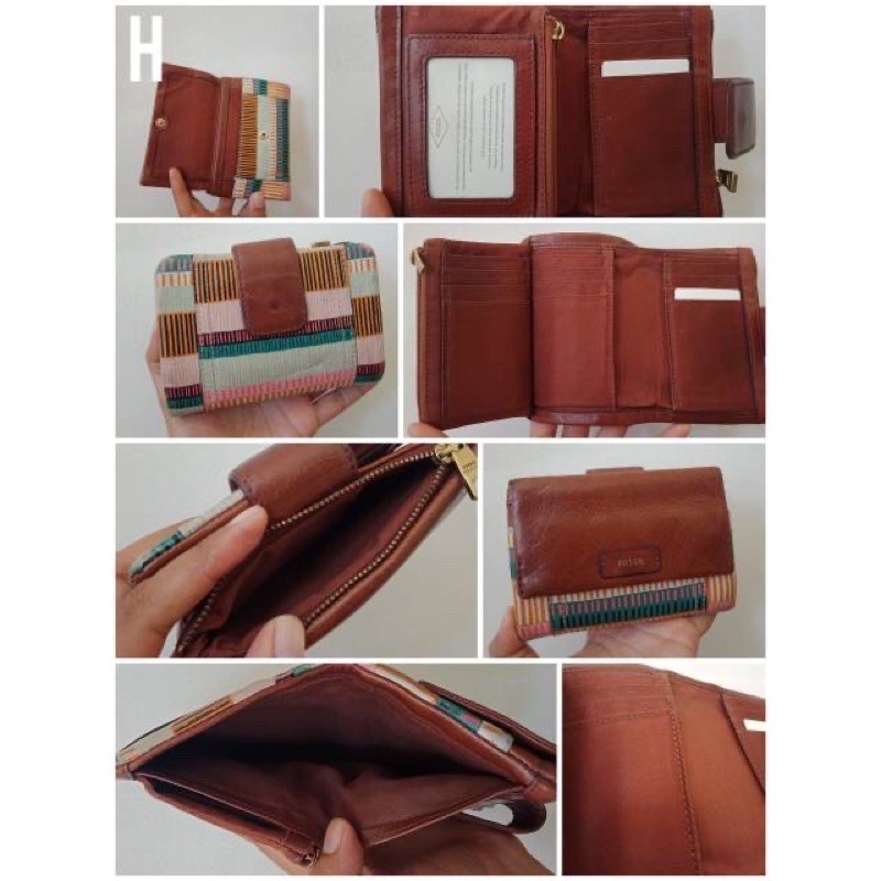 dompet fossil preloved PL