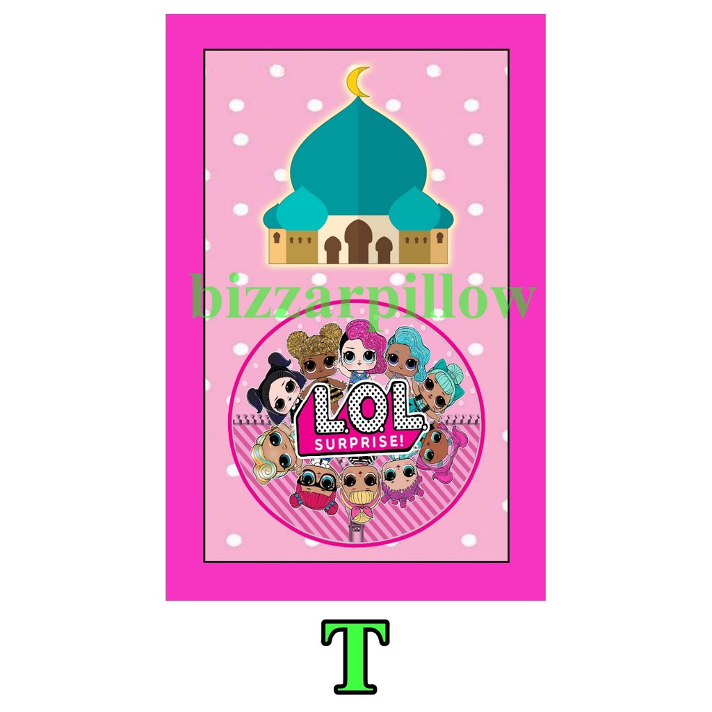 Sajadah Anak Lipat Printing Custom-T