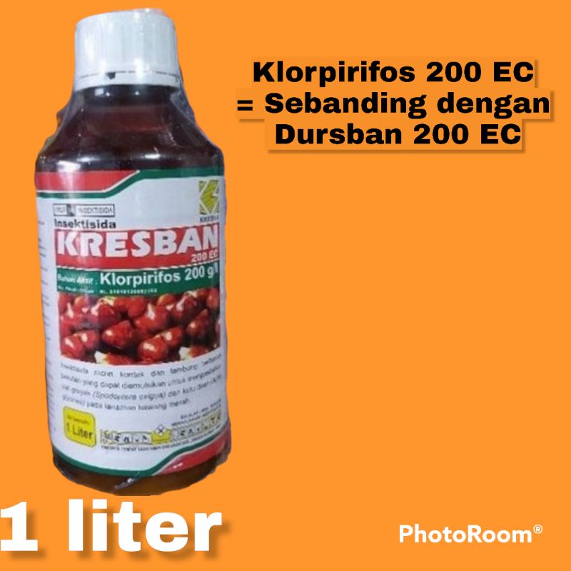 Kresban 1 liter klorpirifos 200EC sekelas dursban