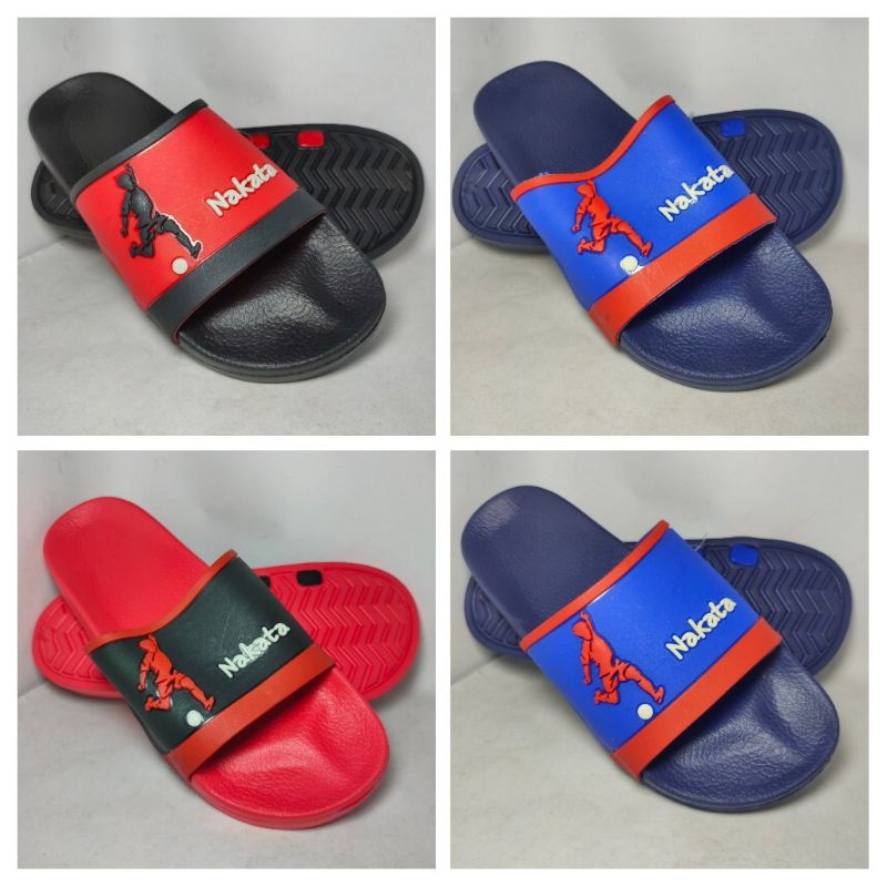 SANDAL SLIDE NAKATA BY FEIMA, SANDAL SLIDE PRIA, SANDAL SLOP KARET, SANDAL SLOP PRIA SIZE 39-44