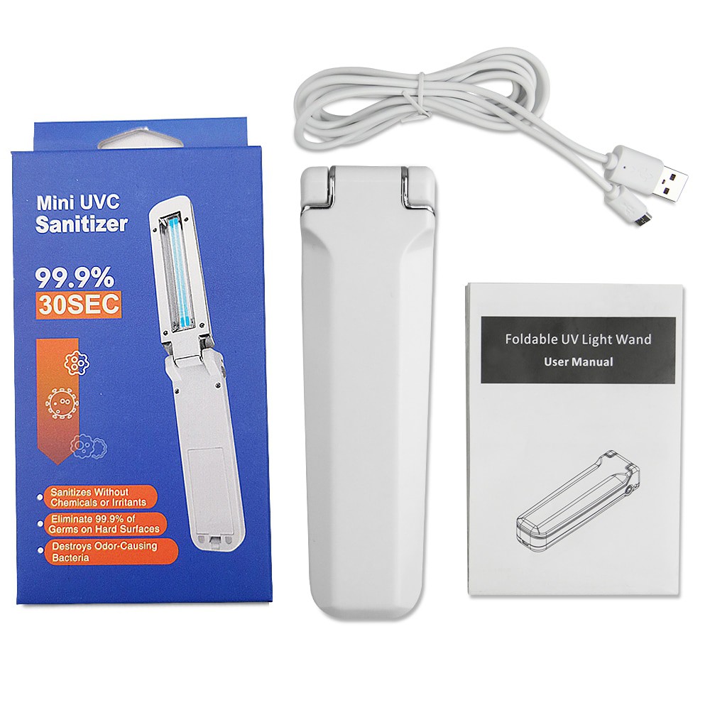 Lampu UV Portable Disinfektan Germicidal Lamp Sterilization 2W - Murah