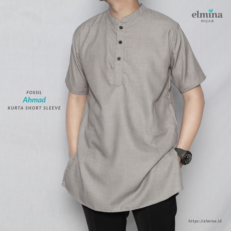 Ahmad Kurta Short Sleeve by Hayzum.id