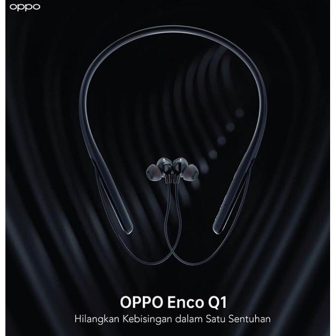 OPPO Enco Q1 Wireless Noise Cancelling Headphones Bluetooth Earphone