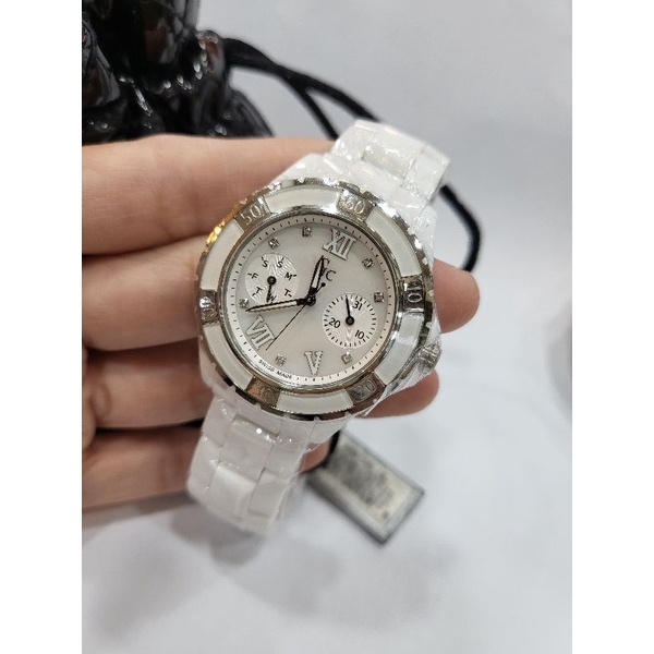 Jam tangan wanita Guess Collection GC X 69105 L1S Ceramic Original