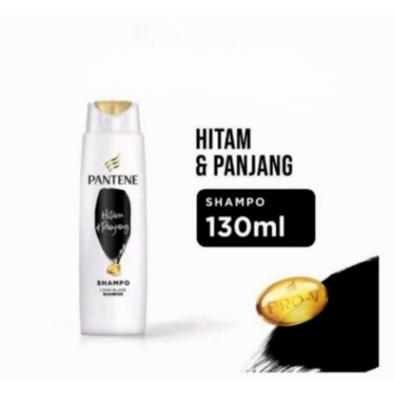 Pantene hitam dan panjang 130ml