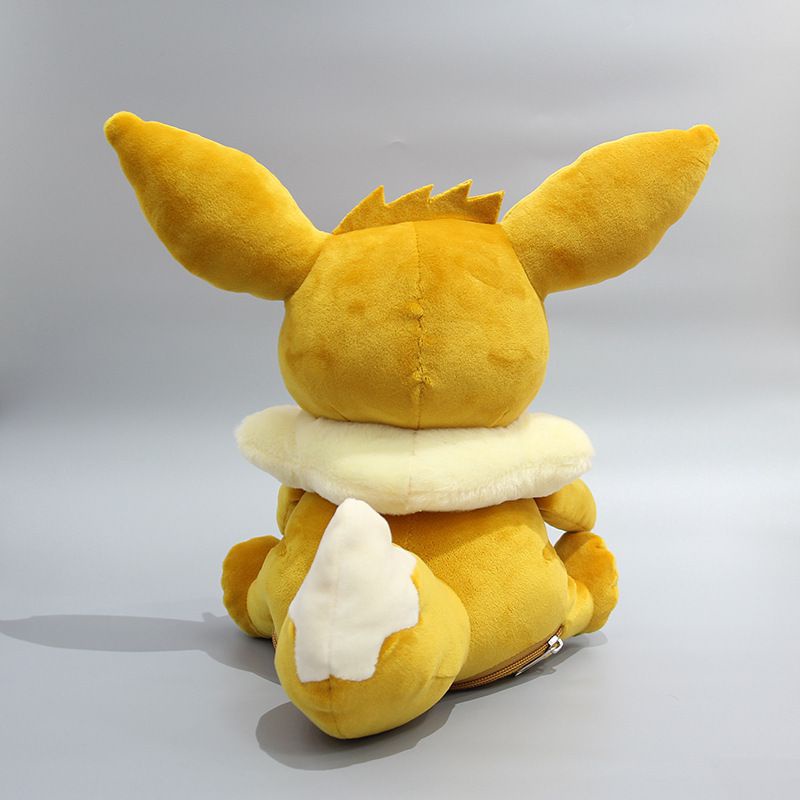 30cm Pokemon Eevee Changing Egg Reversible Plush Toy Stuffed Plushie Doll Pillow Transformation