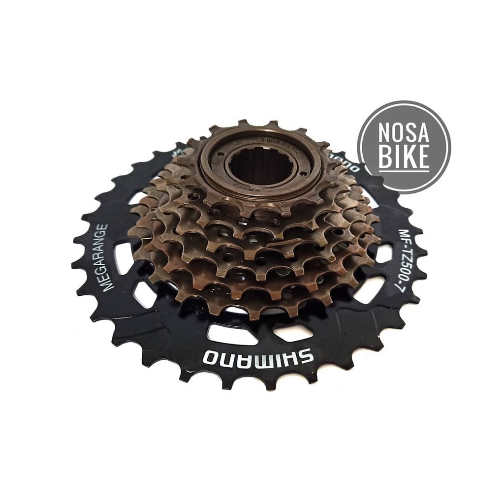 Sprocket Shimano Megarange 7 Speed Ulir