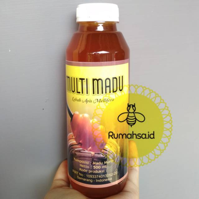 

MADU MURNI 500ml LANGSUNG DARI PETANI MADU