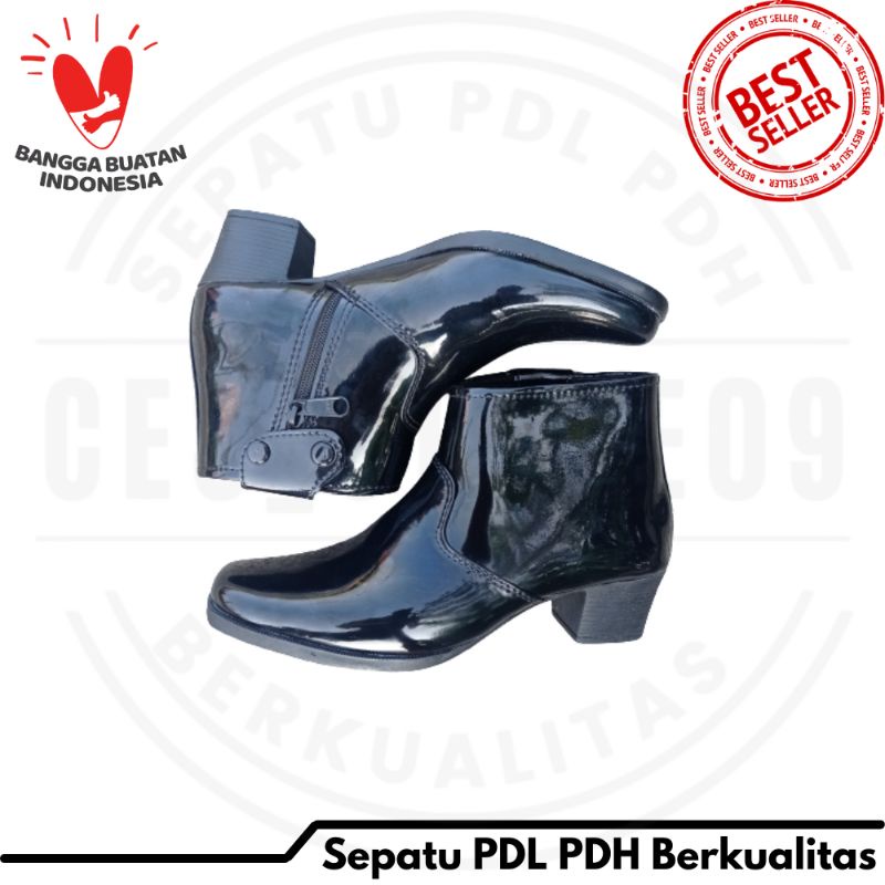 Sepatu PDH SUS/Wanita Polwan/Tni/Secwan