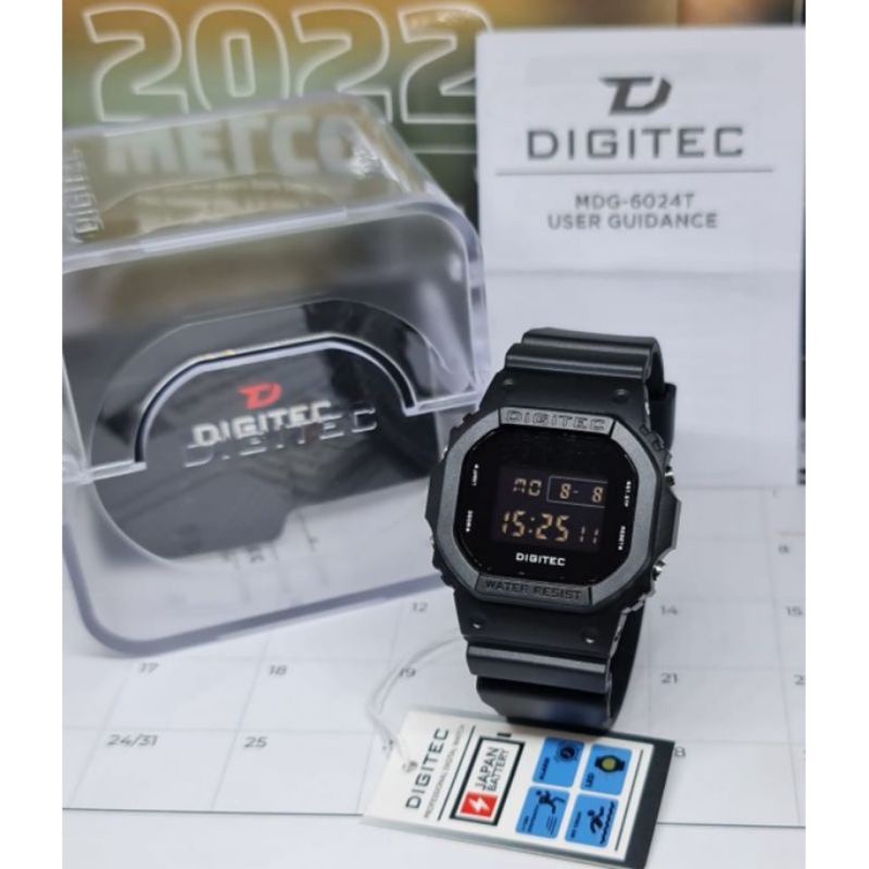 Jam Tangan DIGITEC DG-6024 DUAL RING / DG 6024 / DG6024 DA 2024 Watch ORIGINAL