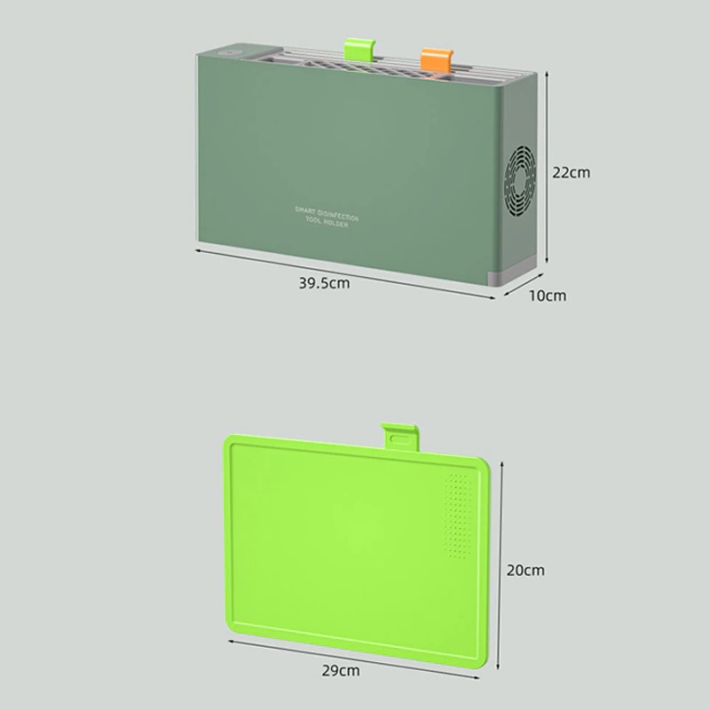 Rak Pengering Pisau Dapur UV Disinfection Knife Holder - XDQ-01