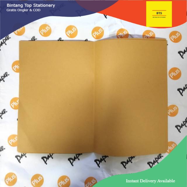

[BTS] Sampul Buku Quarto KRAFT SAMSON TEBAL (10Lembar)