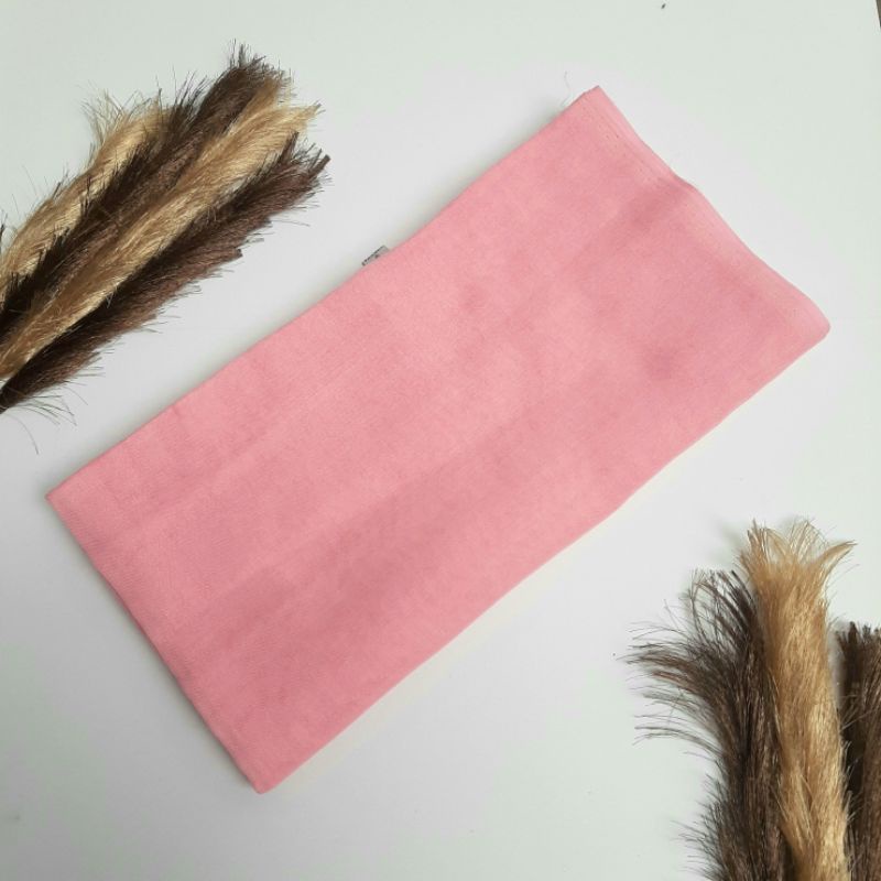 SEGIEMPAT PARIS POLOS PREMIUM AZARA | ANTI LETOY | PARIS VOAL | KERUDUNG MIRACLE MURAH | HIJAB JILBAB SQUARE | JILBAB SEMI PREMIUM SEKOLAH-Baby Pink