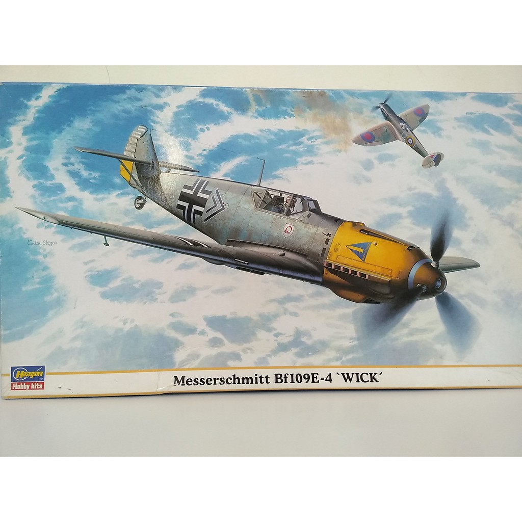 Messerschmitt Bf 109E-4 "Wick" Hasegawa - Nr. 09671 - 1:48
