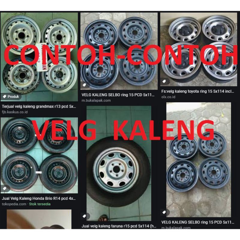 RB Tutup Velg/Dop Velg/Cover Velg Racing Ring 13 Mobil untuk Semua Mobil