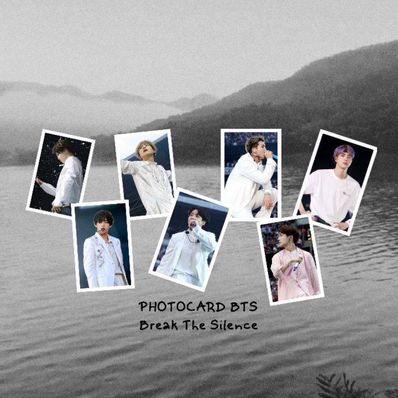 PHOTOCARD BTS BREAK THE SILENCE