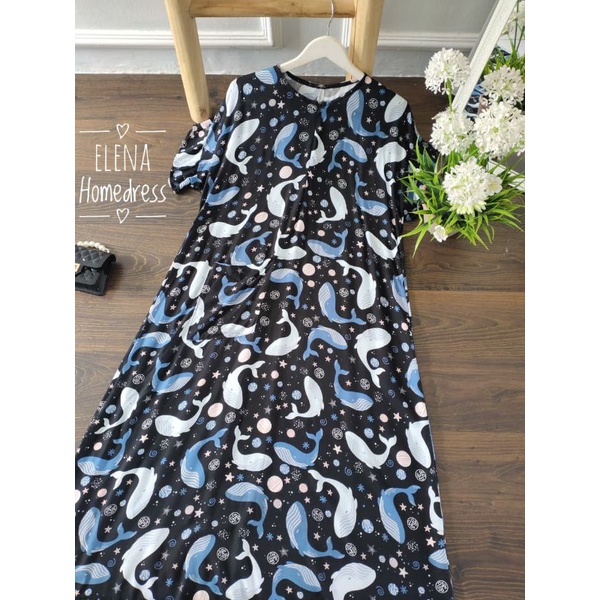 ELENA HOMEDRESS BLACK