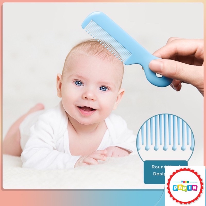 Sisir Anak Bayi Baby Safe Comb Sisir Kecil Khusus Bayi Balita Aman Tidak Tajam