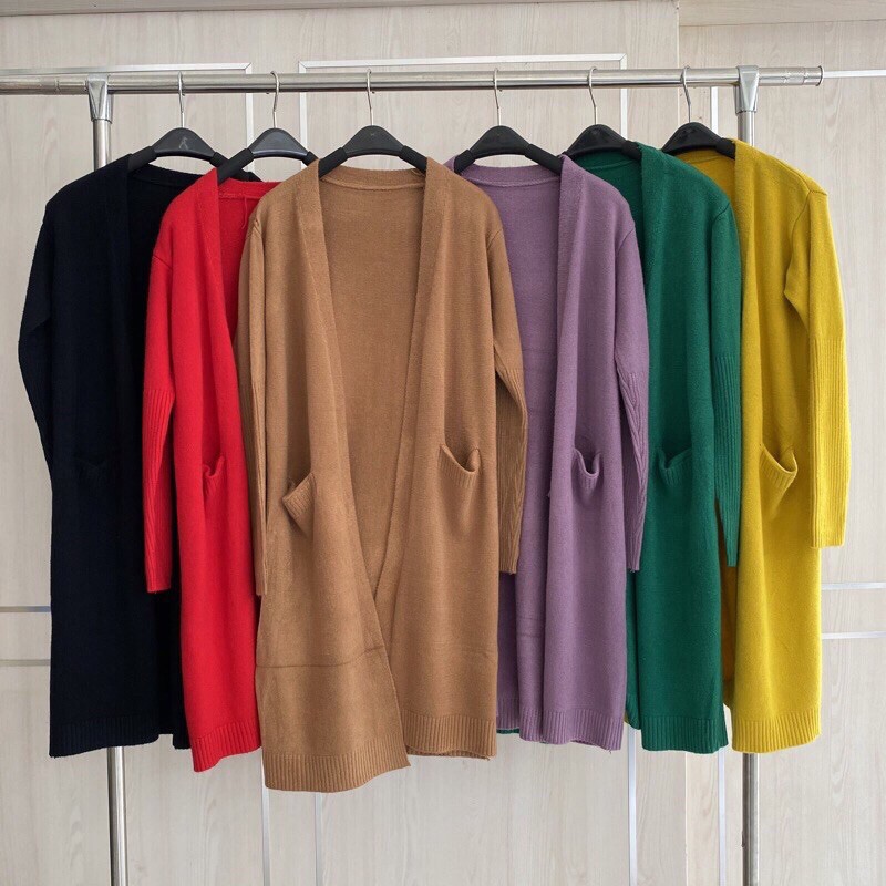 CARDIGAN RAJUT IMPORT - OUTER KNIT TEBAL HALUS - SWEATER RAJUT BANGKOK