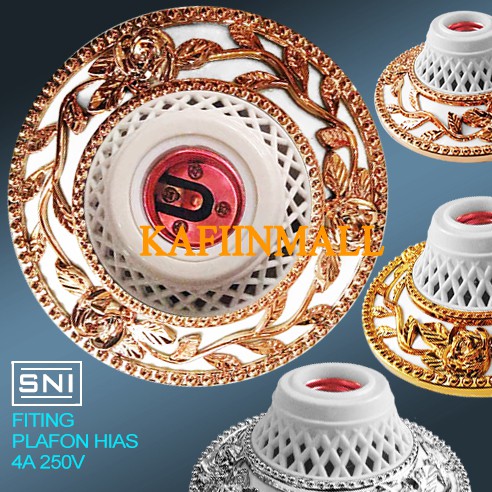 Fitting E27 Lampu Plafon/fitting hias/fitting lampu plafon hias/fitting lampu hias