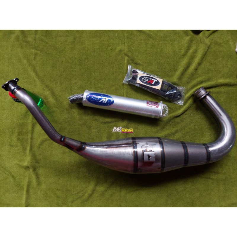 KNALPOT BIG VOLUME GALVANIS PLAT ORIGINAL AITECH TYPE COBRA PNP NINJA R DAN Rr-Knalpot & Slincer