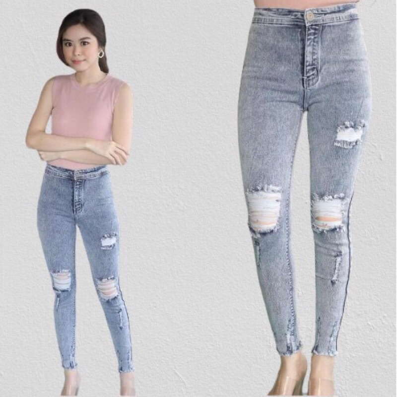 celana jeans highwaist premium