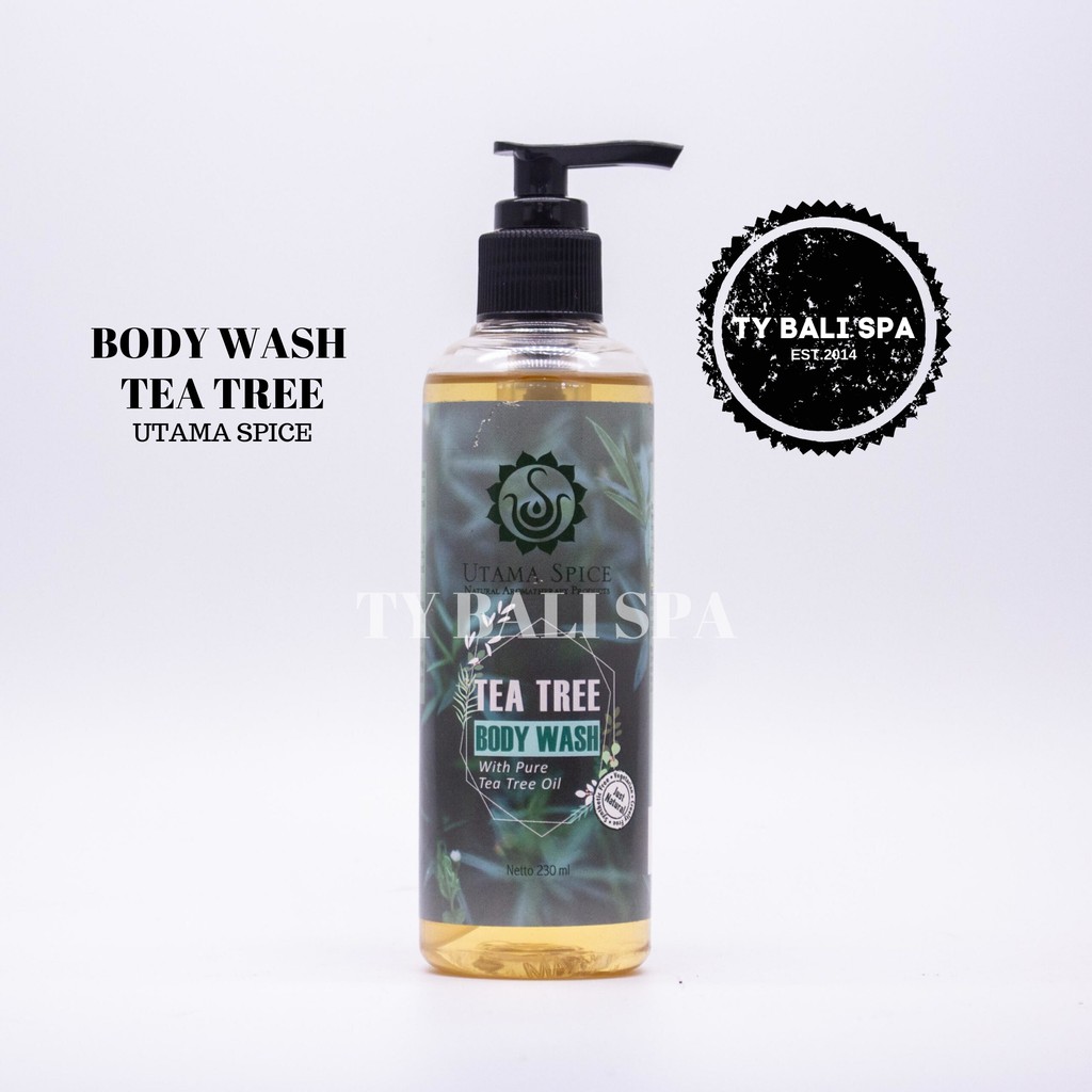 TEA TREE BODY WASH UTAMA SPICE 230 ML