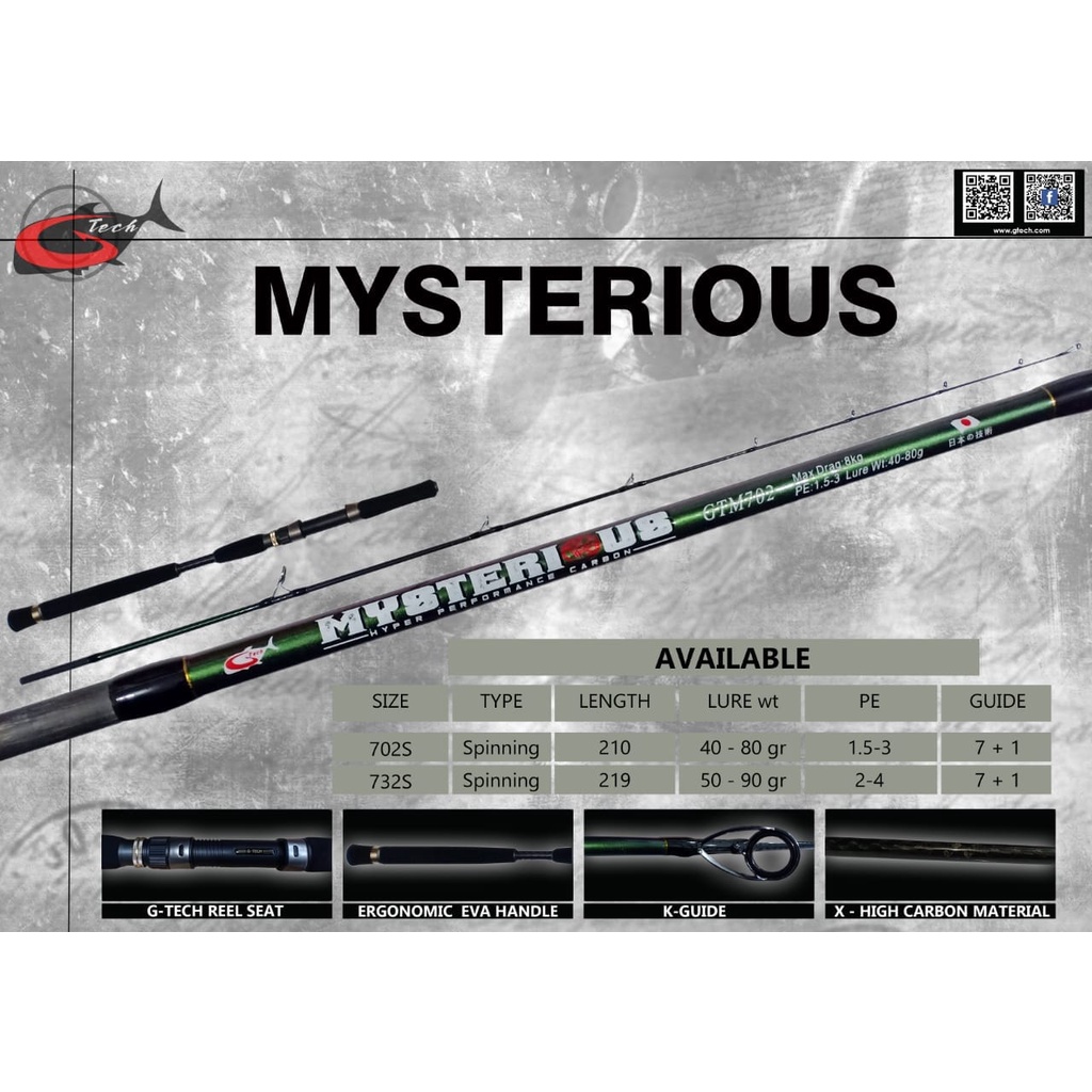 Rod GTECH MYSTERIOUS