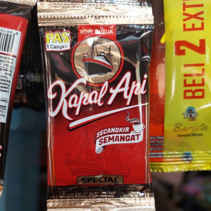 

Kopi Kapal Api Mini 6,5 gram Satu Renceng